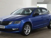 Used Skoda Octavia SE L 150 HP (110 kW) 2019 Blue Hatchback
