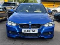Used BMW 330e M Sport 252 HP (185 kW) 2018 Blue Sedan