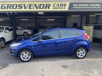 Used Ford Fiesta Zetec 82 HP (60 kW) 2015 Blue Hatchback
