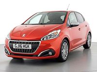 Used Peugeot 208 Allure 2016 Orange Hatchback