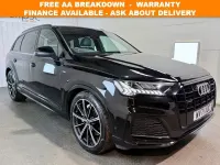 Used Audi Q7 Black Edition 286 HP (210 kW) 2021 Black SUV