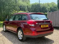 Used Subaru Outback 167 HP (122 kW) 2010 Red Estate