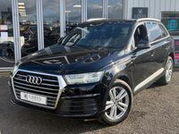 Begagnad Audi Q7 S-Line 2018 Svart SUV