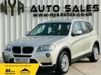 Begagnad BMW X3 184 HK (135 kW) 2012 Silver SUV