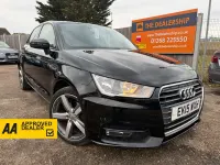 Used Audi A1 Sportback Sport 125 HP (91 kW) 2015 Black Hatchback