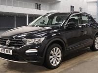 Usado VW T-Roc SE 150 HP (110 kW) 2019 Preto SUV