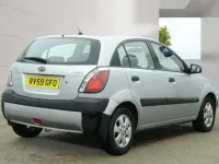Used Kia Rio 108 HP (79 kW) 2009 Silver Hatchback