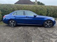 Used Mercedes C220 Premium 194 HP (142 kW) 2019 Blue Sedan