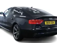 Used Audi A5 Sportback Black Edition 177 HP (130 kW) 2015 Black Hatchback