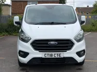 Used Ford Transit Custom Limited 130 HP (95 kW) 2018 White Van