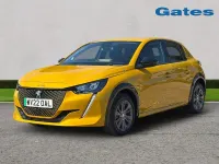Used Peugeot e-208 Allure Premium 98 kW (134 HP) 2022 Yellow Hatchback