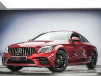 Used Mercedes C300 AMG Line Premium 245 HP (180 kW) 2019 Red Coupe