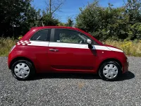 Used Fiat 500 69 HP (50 kW) 2014 Red Hatchback