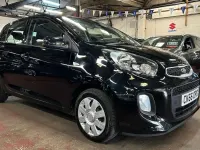 Used Kia Picanto Air 66 HP (48 kW) 2016 Black Hatchback