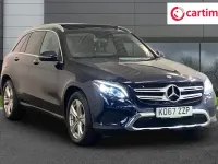 Used Mercedes GLC220 Premium Plus 170 HP (125 kW) 2018 Blue SUV