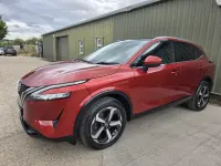 Used Nissan Qashqai N-Connecta 158 HP (116 kW) 2021 Red SUV