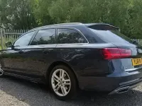 Used Audi A6 S-Line 272 HP (200 kW) 2016 Blue Estate