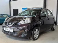 Used Nissan Micra Acenta 80 HP (58 kW) 2014 Black Hatchback