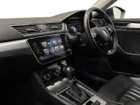 Used Skoda Superb SE Technology 110 HP (80 kW) 2022 Petrol blue metallic Estate