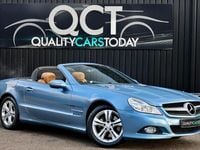 Used Mercedes SL350 315 HP (231 kW) 2010 Blue Cabriolet