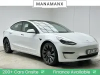 Used Tesla Model 3 Performance 461 kW (627 HP) 2021 White Sedan