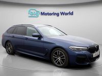 Used BMW 530e M Sport 289 HP (212 kW) 2021 Blue Estate