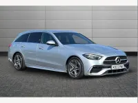 Used Mercedes C300 AMG line 261 HP (191 kW) 2023 Silver Estate