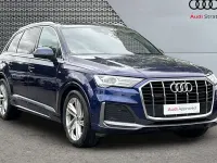 Used Audi Q7 S-Line 286 HP (210 kW) 2022 Blue SUV