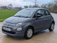 Used Fiat 500 Pop 69 HP (50 kW) 2016 Grey Hatchback