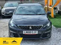 Used Peugeot 308 GT-line 130 HP (95 kW) 2019 Grey Hatchback