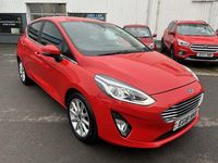 Used Ford Fiesta Titanium 125 HP (91 kW) 2018 Red Hatchback