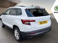 Used Skoda Karoq SE Technology 150 HP (110 kW) 2021 White SUV