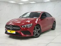 Used Mercedes CLA180 AMG line 136 HP (100 kW) 2022 Red Sedan