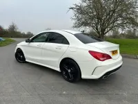 Used Mercedes CLA250 AMG 211 HP (155 kW) 2014 White Coupe