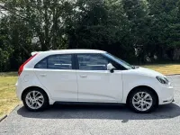 Used MG MG3 106 HP (77 kW) 2017 White Hatchback