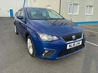 Used Seat Ibiza Design 2018 Blue Hatchback