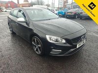 Used Volvo V60 R-Design 150 HP (110 kW) 2017 Black Estate