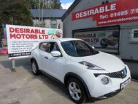 Gebraucht Nissan Juke Visia 110 PS (80 kW) 2014 Weiß SUV