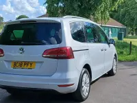 Used VW Sharan SE 150 HP (110 kW) 2018 Silver MPV