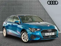 Used Audi A3 Comfort 110 HP (80 kW) 2022 Blue Sedan
