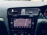 Used VW Golf VII R-line 150 HP (110 kW) 2019 Blue Hatchback