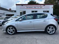Used Vauxhall Corsa SRi 88 HP (64 kW) 2016 Silver Hatchback
