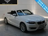 Usado BMW 218 Comfort Edition 136 CV (100 kW) 2016 Blanco Descapotable