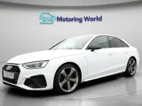Used Audi A4 Black Edition 163 HP (119 kW) 2020 White Sedan