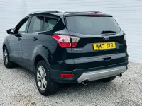 Used Ford Kuga Titanium 150 HP (110 kW) 2017 Black SUV