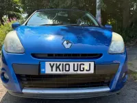 Used Renault Clio Dynamique 75 HP (55 kW) 2010 Blue Hatchback