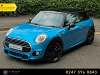 Used Mini John Cooper Works Chili 136 HP (100 kW) 2018 Blue Hatchback