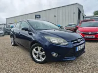 Used Ford Focus Zetec 2012 Blue Hatchback