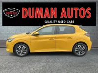 Usado Peugeot 208 Allure 100 HP (73 kW) 2021 Amarelo Citadino