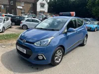 Used Hyundai i10 Premium 87 HP (63 kW) 2016 Blue Hatchback